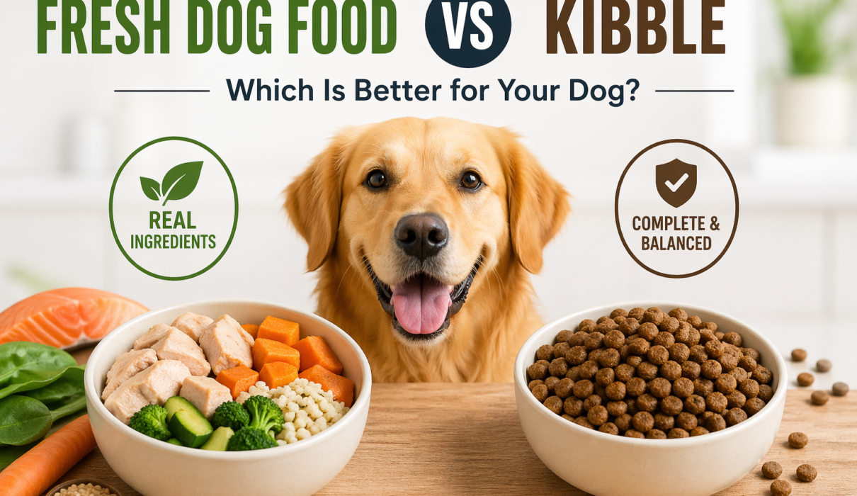 Fresh Dog Food vs Kibble Which Is Better for Your Dog