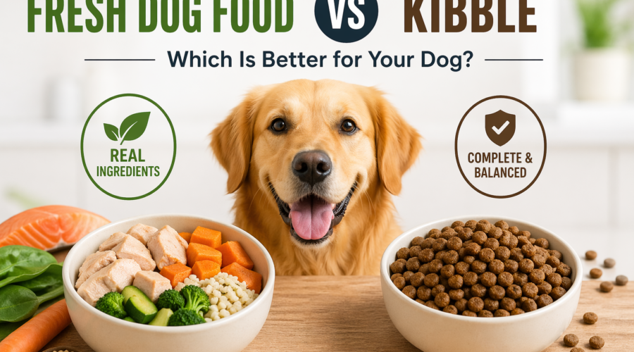 Fresh Dog Food vs Kibble Which Is Better for Your Dog