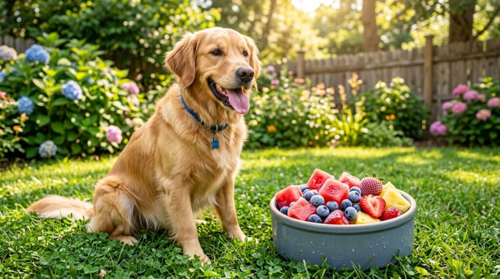 Fruits dogs should eat with caution