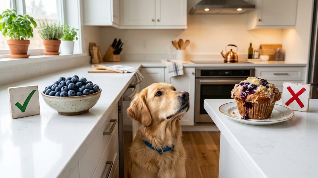 Blueberry muffins