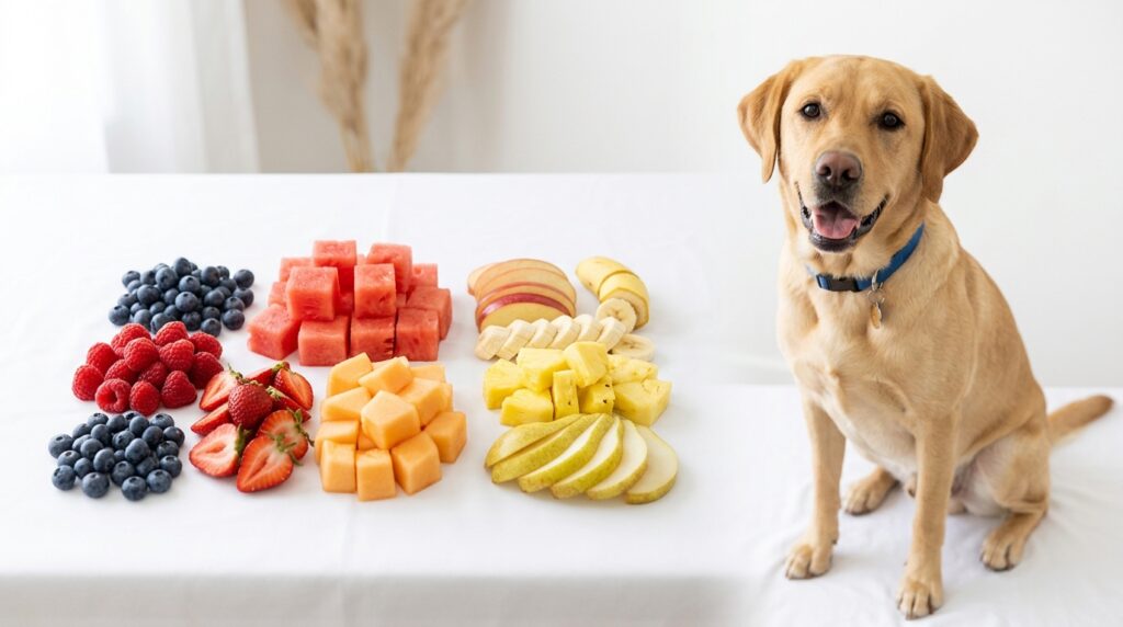 Fruits dogs can eat safely