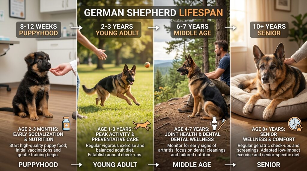 German Shepherd lifespan