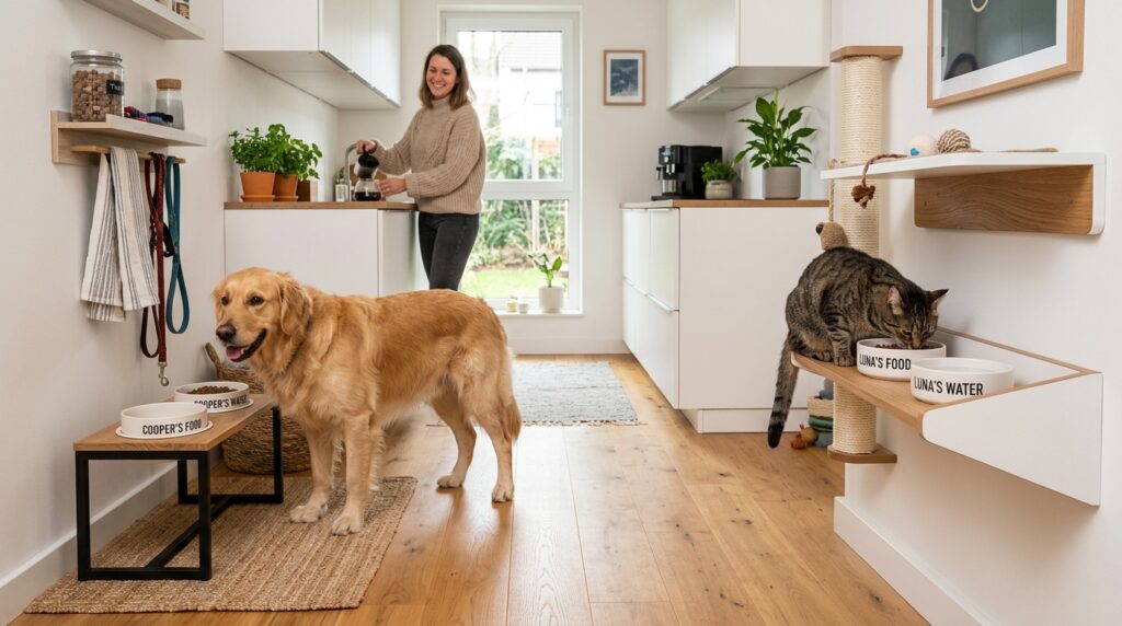 How to stop your dog from eating the cat's food