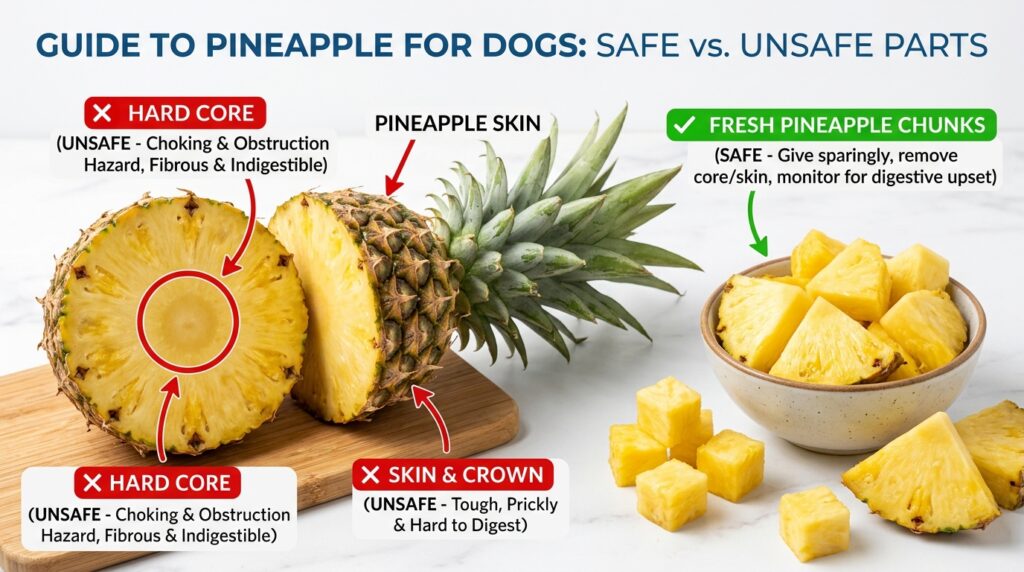 is pineapple safe for dogs?